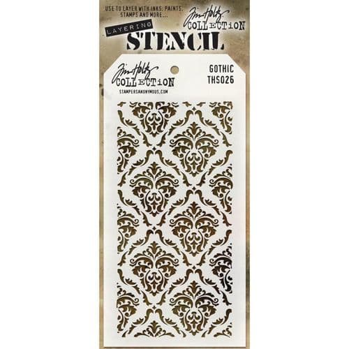 Tim Holtz - Layering Stencil - #026 Gothic