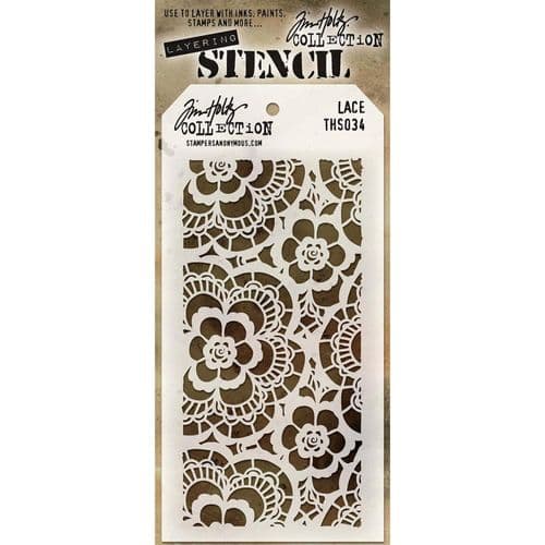 Tim Holtz - Layering Stencil - #034 Lace