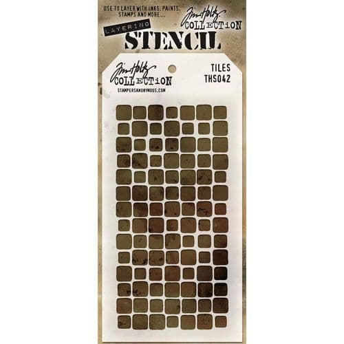 Tim Holtz - Layering Stencil - #042 Tiles