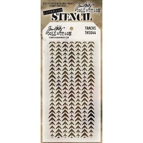 Tim Holtz - Layering Stencil - #044 Tracks