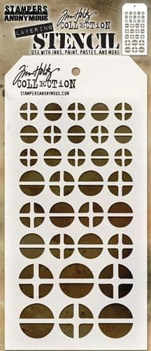 Tim Holtz - Layering Stencil - #087 Screwed
