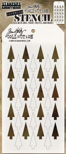 Tim Holtz - Layering Stencil - #113 Shifter Tree