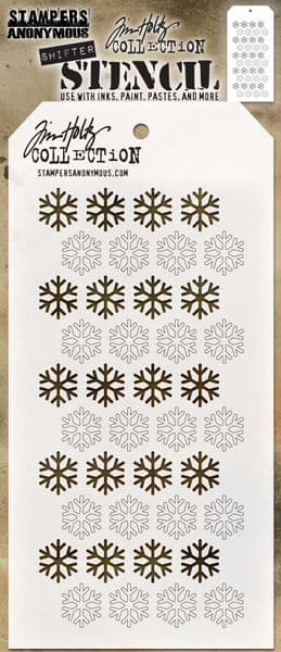 Tim Holtz - Layering Stencil - #135 Shifter Snowflake