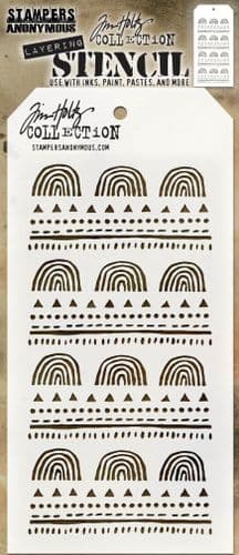 Tim Holtz - Layering Stencil - #154 Nature