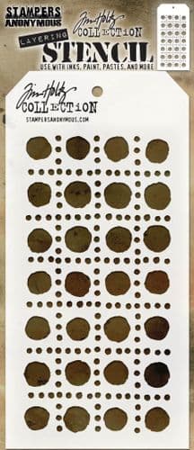 Tim Holtz - Layering Stencil - #155 Dotted Line