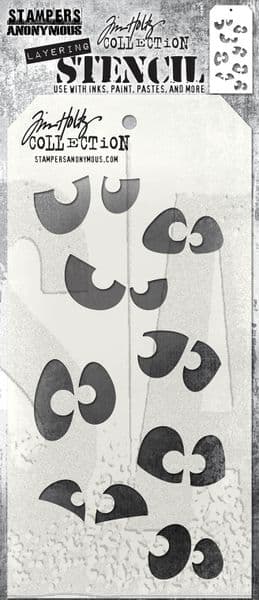 Tim Holtz - Layering Stencil - #169 - Peekaboo