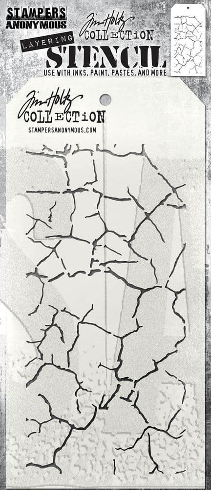 Tim Holtz - Layering Stencil - #171 - Fractured