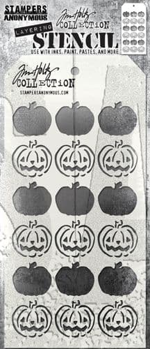 Tim Holtz - Layering Stencil - #186 Jacks