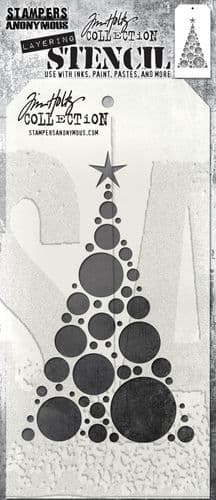 Tim Holtz - Layering Stencil - #187 Modern Tree
