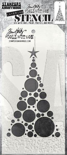Tim Holtz - Layering Stencil - #187 Modern Tree