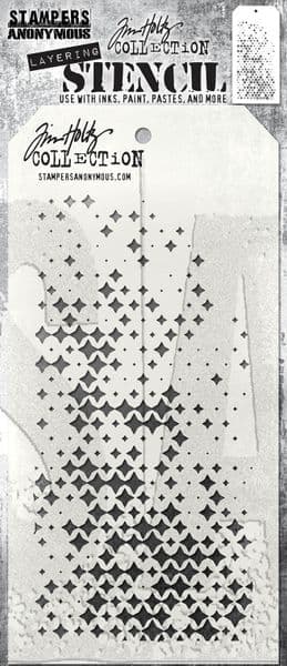 Tim Holtz - Layering Stencil - #188 Sparkle Fade