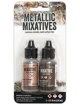 Tim Holtz - Mixatives - Rose Gold & Gun Metal