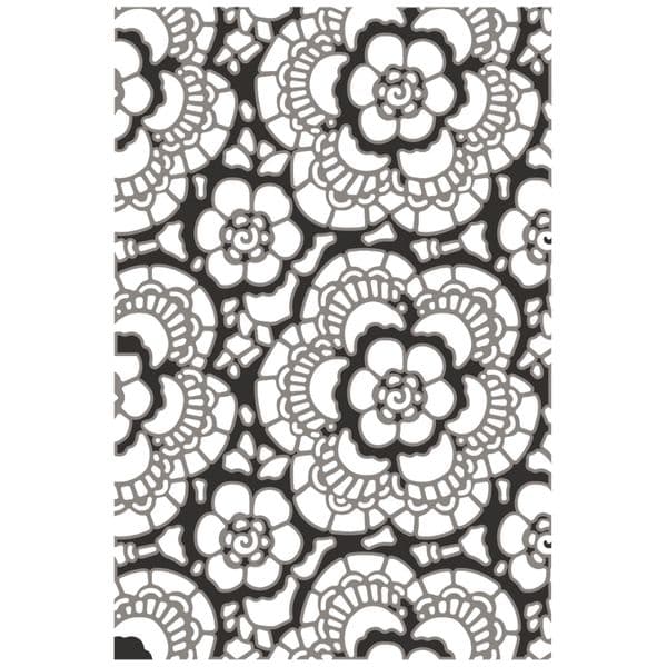 Tim Holtz - Multi Level Textured Impressions Embossing Folder - Vault Lace
