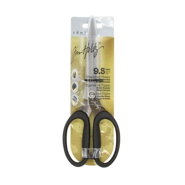 Tim Holtz - Non Stick Micro Serrated Shears by Tonic