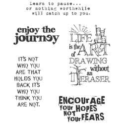 Tim Holtz - Rubber Stamps - CMS078 - Just Thoughts
