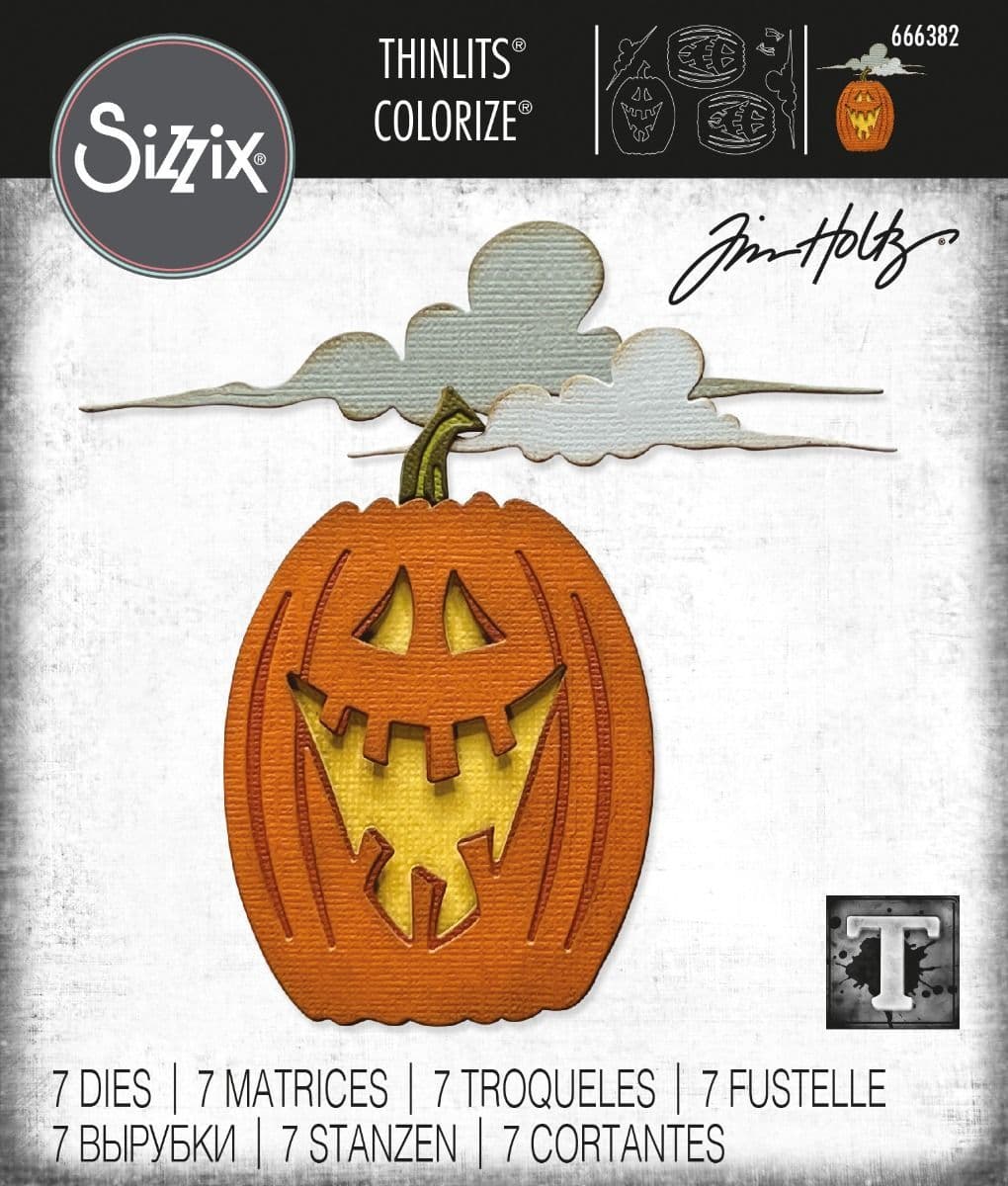 Tim Holtz - Sizzix Thinlits Die Set - Colourize - Edison