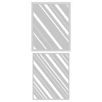 Tim Holtz - Sizzix Thinlits Die Set - Layered Stripes