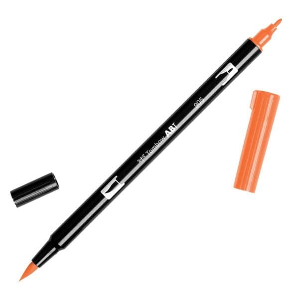 Tombow - ABT Dual Brush Pen - 905 Red