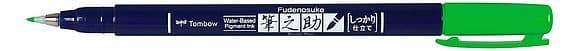 Tombow Fudenosuke Brush pen - Hard Tip - Green