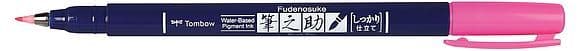 Tombow Fudenosuke Brush pen - Hard Tip - Neon Pink