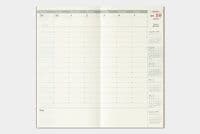 TRAVELER'S COMPANY - 2025 Diary - Half Year July 2025-Dec 2025 Weekly Vertical