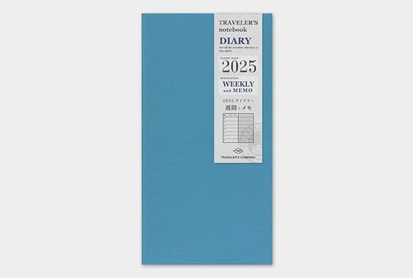 TRAVELER'S COMPANY - 2025 Diary - Weekly + Memo Refill