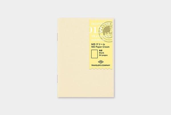 TRAVELER'S COMPANY - Refills - #013 MD Cream Paper (Passport Size)