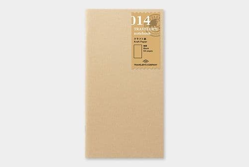 TRAVELER'S COMPANY - Refills - #014 Kraft Paper Notebook
