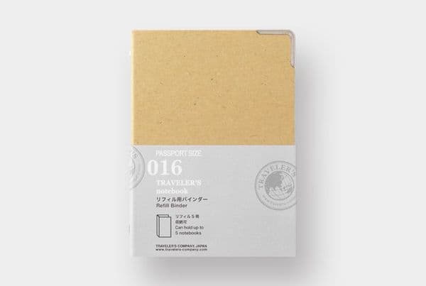 TRAVELER'S COMPANY - Refills - #016 Refill Binder (Passport SIze)