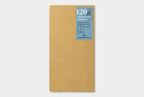 TRAVELER'S COMPANY - Refills - #020 Kraft Folder