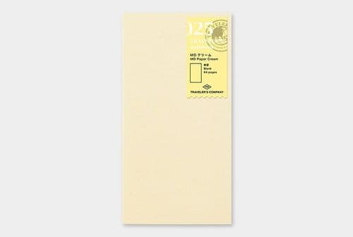 TRAVELER'S COMPANY - Refills - #025 MD Cream Paper