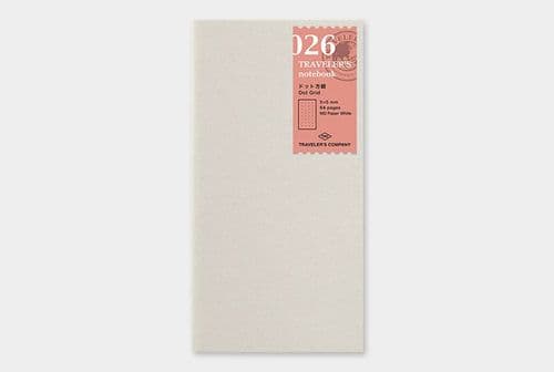 TRAVELER'S COMPANY - Refills - #026 Dot Grid