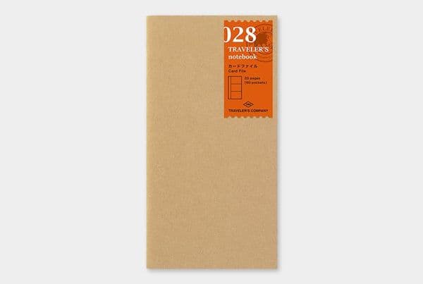 TRAVELER'S COMPANY - Refills - #028 Card File