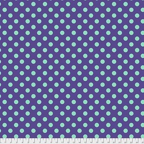 Tula Pink Fabric - True Colours - Pom Poms - Iris