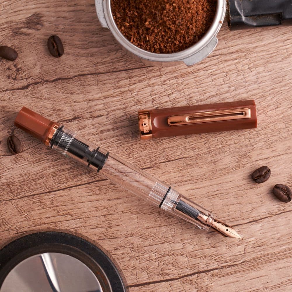Twsbi - Fountain Pen - Eco - Espresso with Bronze