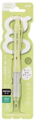 Uni - Kurutoga - Alpha Gel Switch - 0.5mm - Apple Green (limited edition)