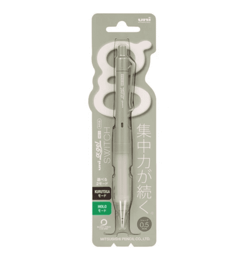 Uni - Kurutoga - Alpha Gel Switch- 0.5mm - Opal Green