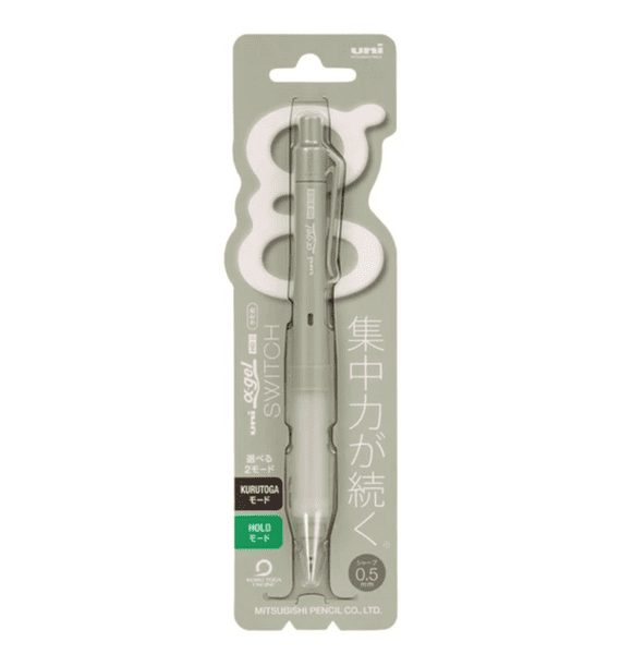 Uni - Kurutoga - Alpha Gel Switch- 0.5mm - Opal Green