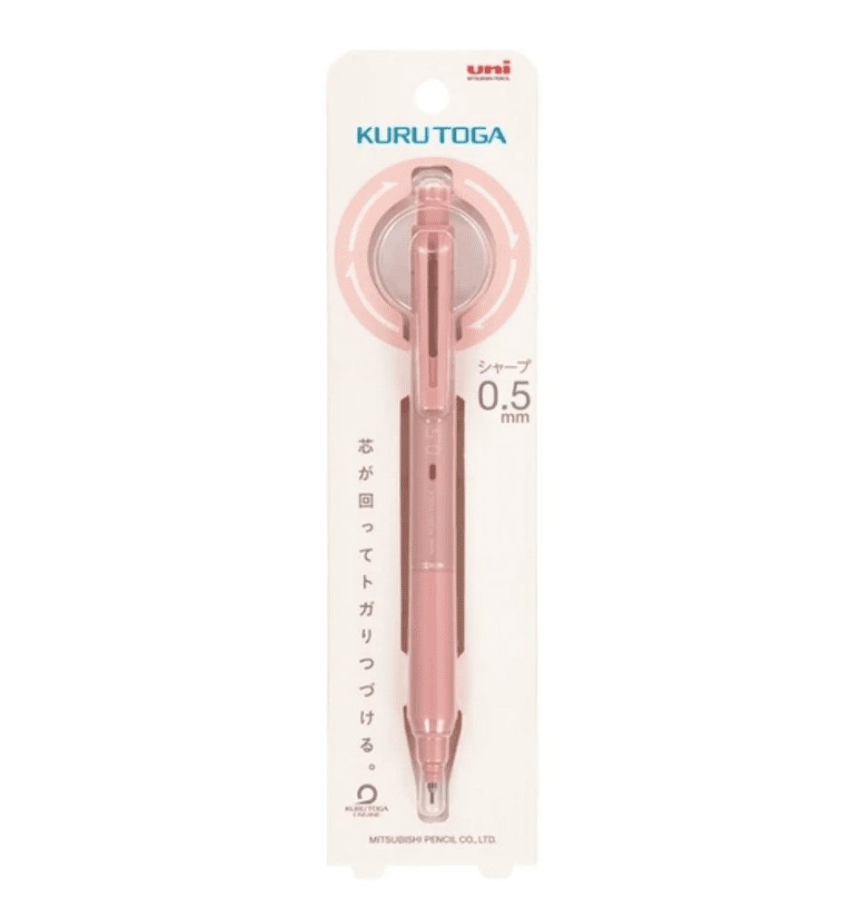 Uni - Kurutoga KS - 0.5mm - Subtle Colours - Coral Pink