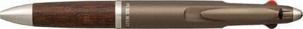 Uniball - Jetstream 2+1 Multifunction Pen 0.7mm - Pure Malt Collection - Metallic Brown