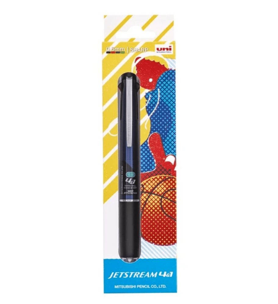Uniball - Jetstream 4 +1 Multifunction Pen 0.50mm - Hakaru Ichijo edition - Navy