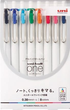 UniBall - Uni One 0.38mm - 8pk
