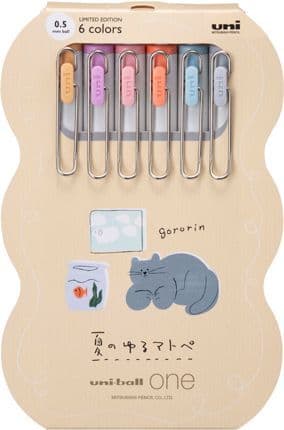 UniBall - Uni One 0.50mm - Summer Yuru Matope - Set