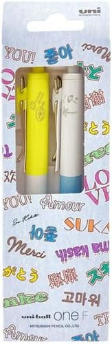 UniBall - Uni One F - Saitama Set - 0.38mm - Blue