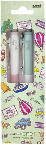 UniBall - Uni One F - Saitama Set - 0.38mm - Green