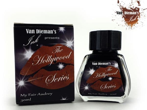 Van Dieman Inks - Series #2 The The Hollywood Series - 30ml My Fair Audrey