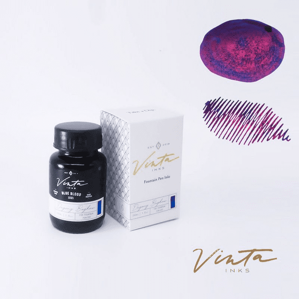 Vinta Inks - Fountain Pen Ink 30ml - Dugong Bughaw (Blue Blood)