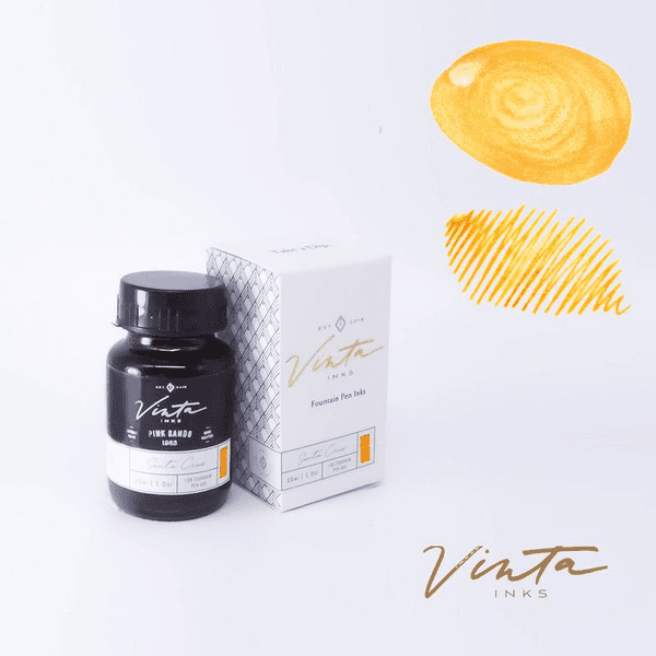 Vinta Inks - Fountain Pen Ink 30ml - Santa Cruz (Pink Sands) Shimmer