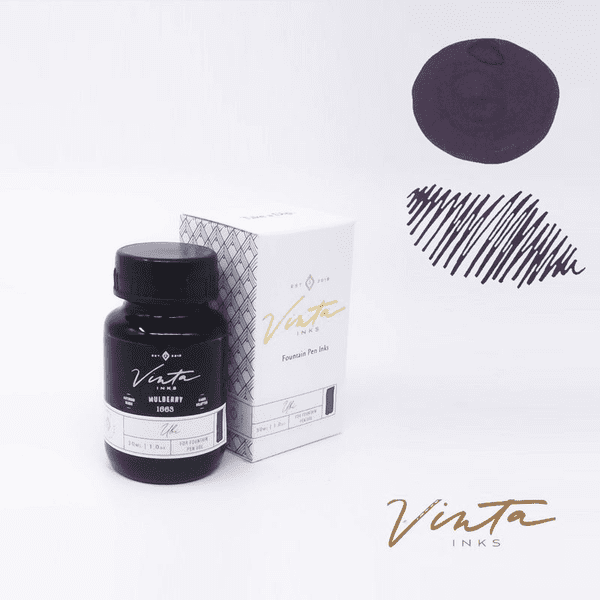 Vinta Inks - Fountain Pen Ink 30ml - Ubi (Mulberry)