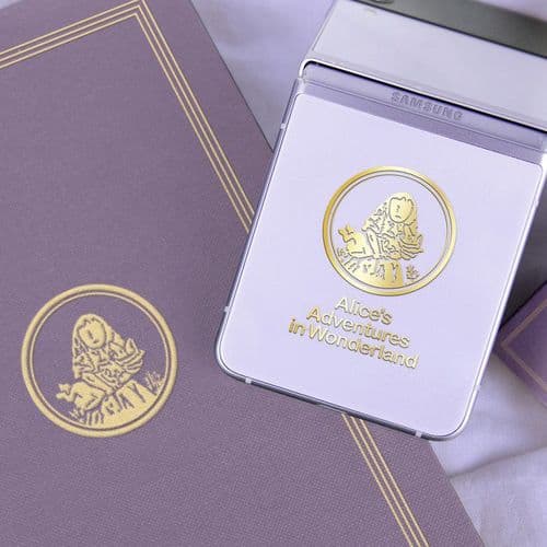 Wearingeul - Book Cover - Metal Sticker - Alice's adventures in Wonderland